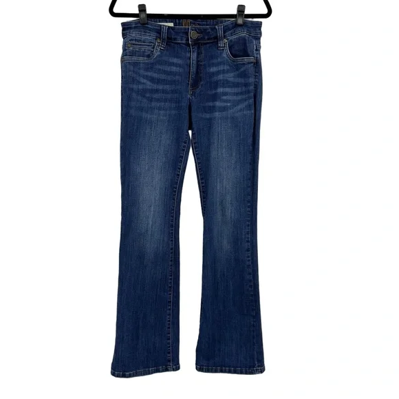 KUT from the Kloth Nicole Bootcut Jeans Dark Wash Size 6 - Picture 1 of 14